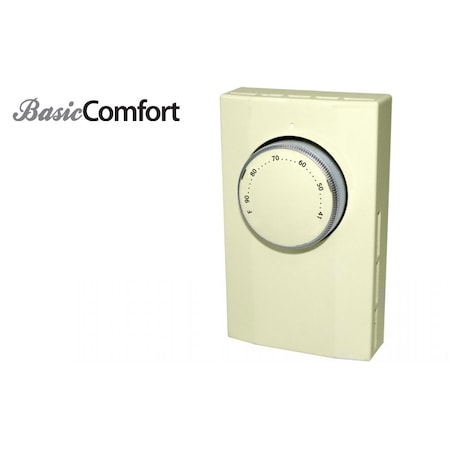 Thermostat DP 120/208 /240-22A & 277V-18A Almond